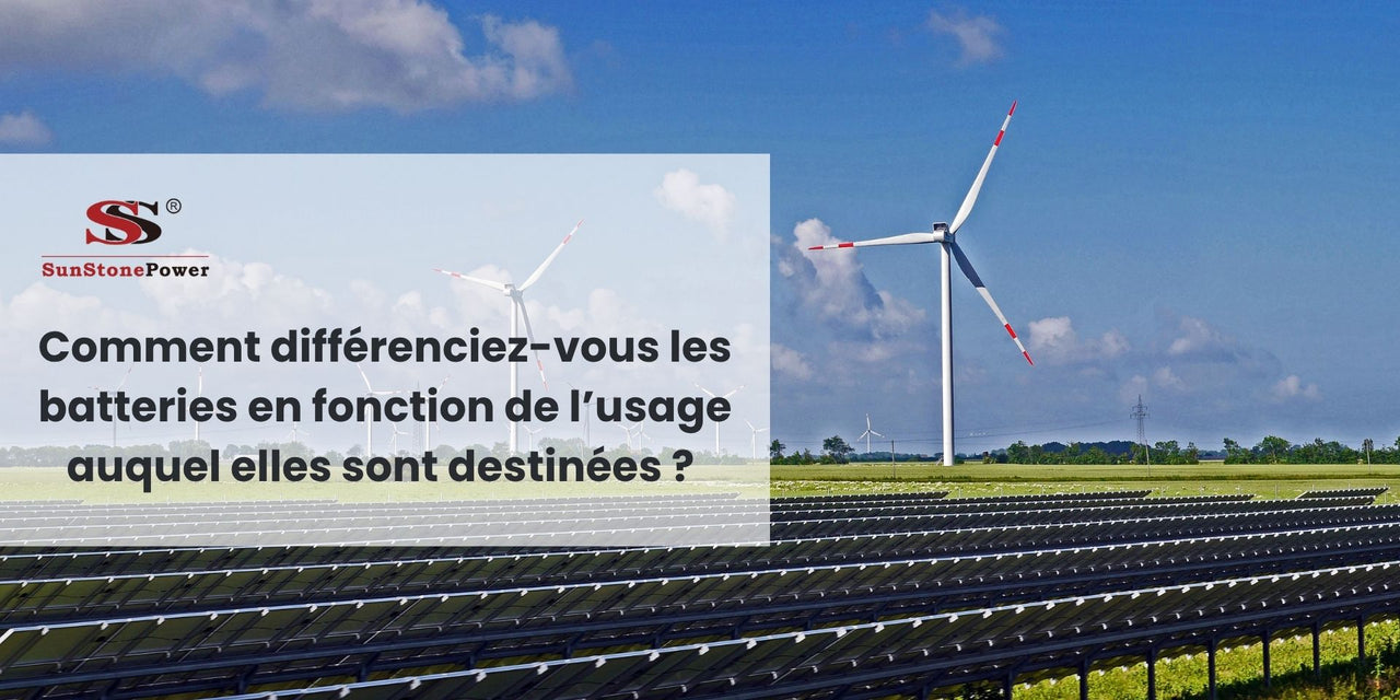 Types et utilisations courantes des batteries