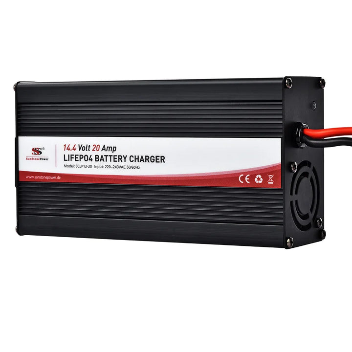 20A Autobatterie Ladegerät 12V Smart vollautomatische KFZ Batterieladegerät | Sunstone Power