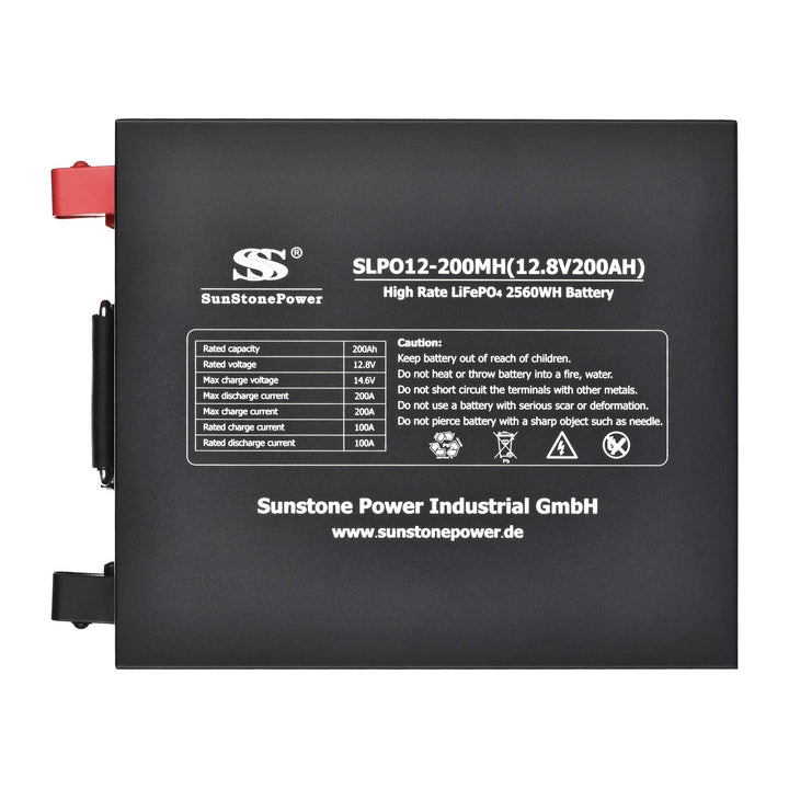 12V 200Ah Batterie LiFePO4 sous le siège camping-car | Sunstone