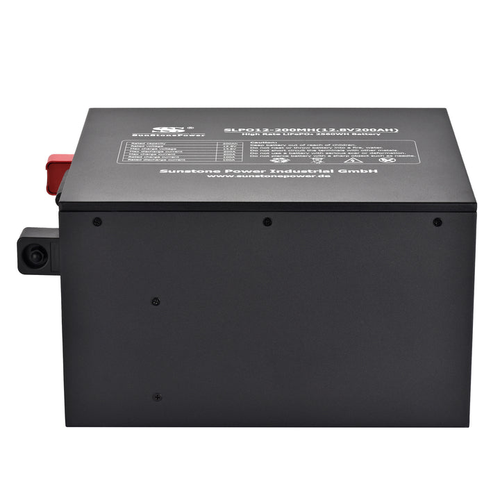 12V 200Ah Batterie LiFePO4 sous le siège camping-car | Sunstone