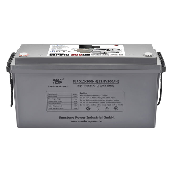 12V 200AH Batterie Lithium 1C Décharge pour bateaux | Sunstone Power