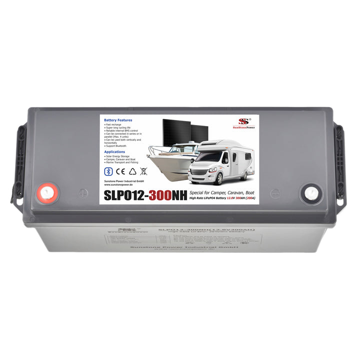 12V 300Ah Batterie au lithium pour caravane (200A) | Sunstone Power