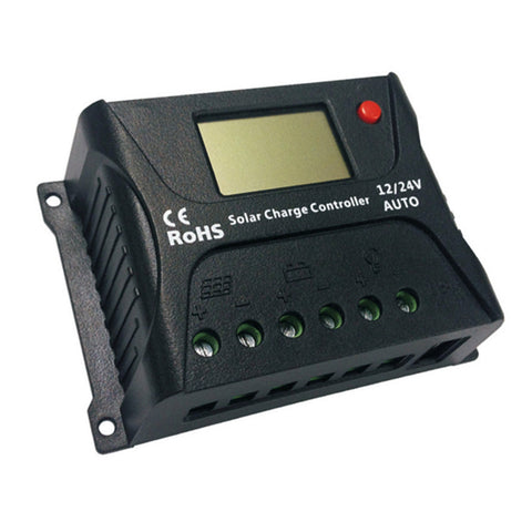 12V / 24V Régulateur solaire PWM 20A pour panneaux solaires batterie plomb-AGM | Sunstone Power