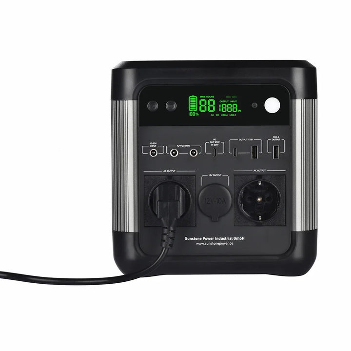 Station d'alimentation portable 600W 518Wh pour le bricolage en extérieur Groupe électrogène de secours | Sunstone Power