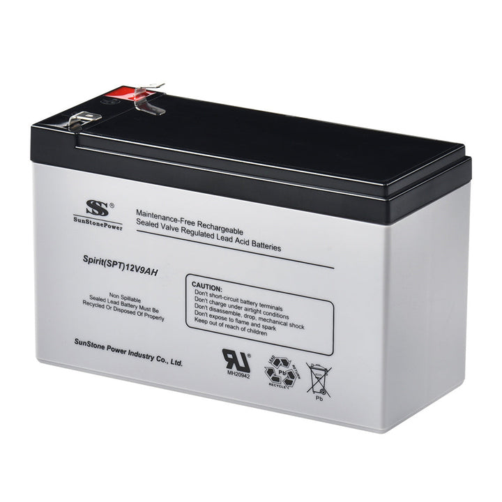 12V 9Ah UPS Batterie de rechange AGM Batterie au plomb VRLA Batterie pour système d'alarme | Sunstone Power