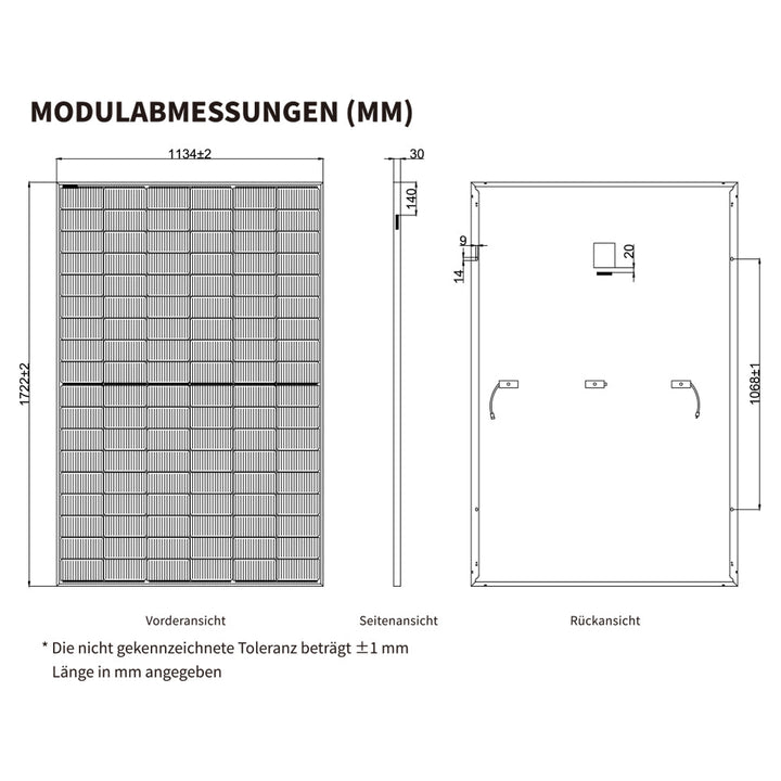 430W Panneau PV noir avec technologie TOPCon Haut rendement Demi-cellules Mono Panneau solaire | Sunstone Power
