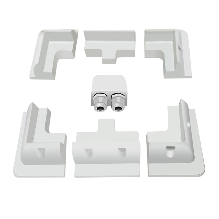 7-pièces ABS supports de toit pour camping-car bateau | Sunstone Power