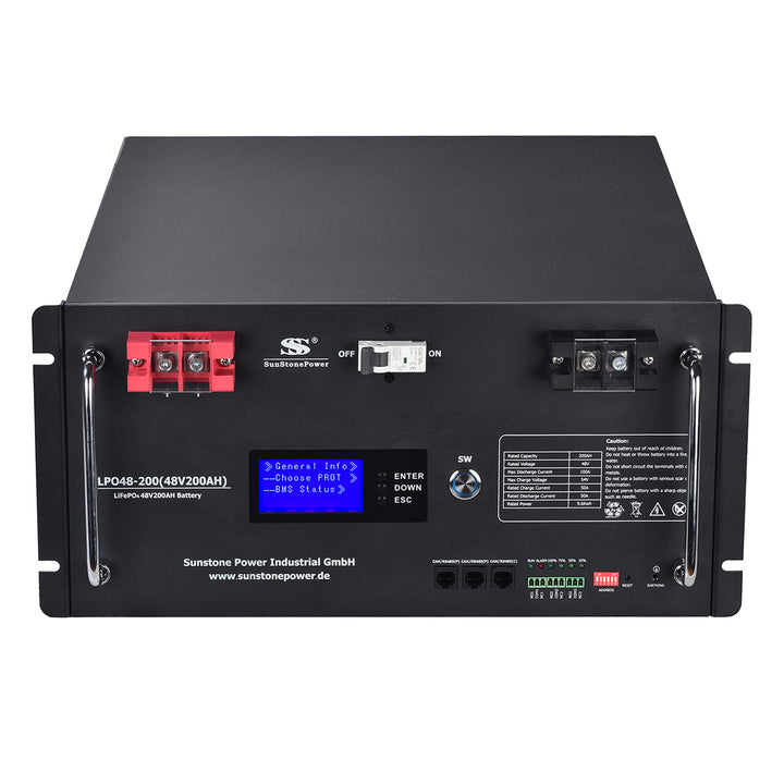 48V 200AH Batterie lithium pour système PV | Sunstone Power