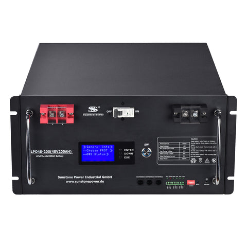 48V 200AH Batterie lithium pour système PV | Sunstone Power
