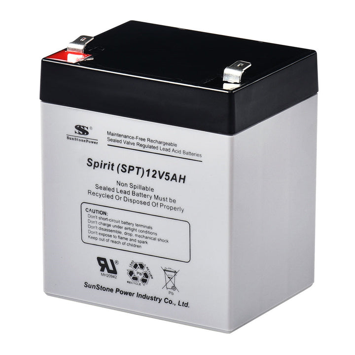 12V 5Ah Batterie AGM sans entretien Batterie UPS | Sunstone Power
